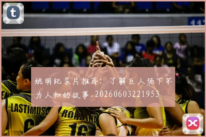 姚明纪录片推荐：了解巨人场下不为人知的故事_20260603221953